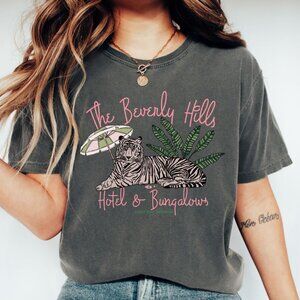 Beverly Hills Hotel & Bungalow Shirt, Hotel California Shirt, Vacation Shirt
